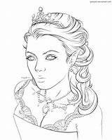 Coloring Pages Elves Lego Adults Elf Fantasy Colouring Queens Getcolorings Color Getdrawings Printable Popular sketch template