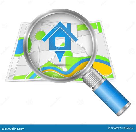 search house stock vector illustration  place private