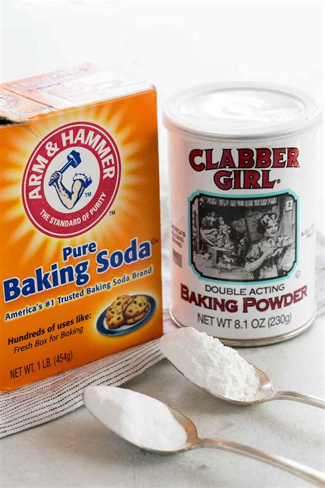 baking soda  baking powder whats  difference jessica gavin