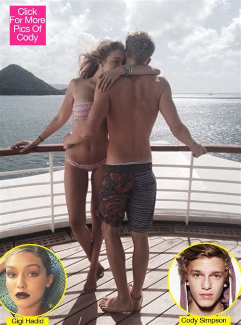 Beach Cody Simpson Girlfriend Gigi Hadid Image