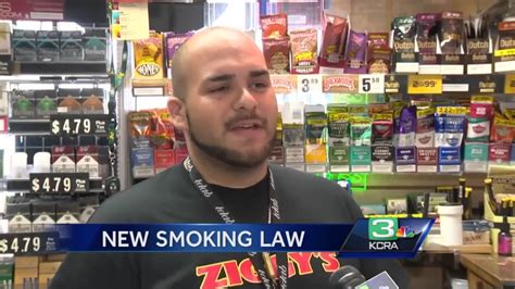 new california tobacco law takes effect youtube