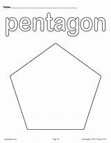 Pentagon Coloring Shape Worksheets Shapes Pages Preschool Printable Tracing Toddlers Kids Mpmschoolsupplies Templates Supplyme Sheets 35kb 700px Pattern Choose Board sketch template