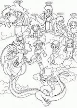 Dbz Coloring Dragon Ball Chibis Risachantag Deviantart Popular Coloringhome sketch template