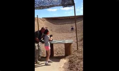 9 Year Old Girl Tragically Kills Gun Range Instructor While Firing An Uzi