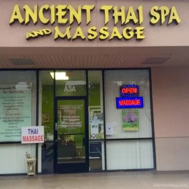 ancient thai spa massage  reviews price map address  west