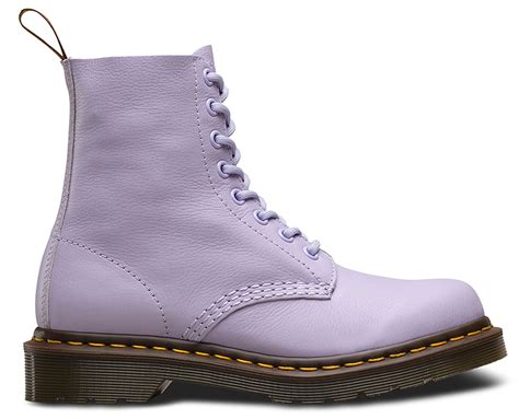 dr martens pascal  purple heather virginia soft nappa leather boots ebay
