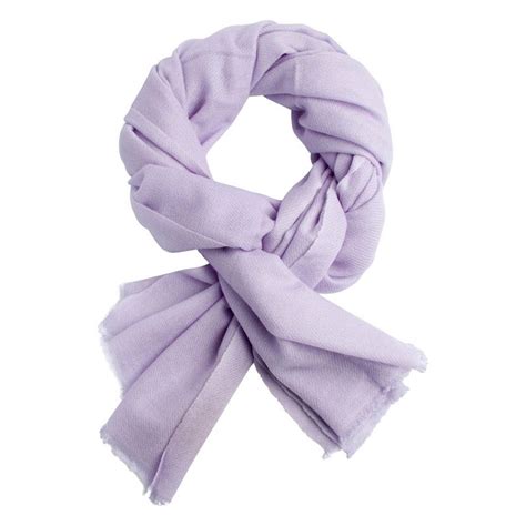 beautiful lavender pashmina scarf  twill weave pure cashmere