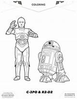 Wars R2 Awakens 3po Force Sweeps4bloggers sketch template