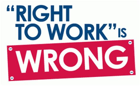 Oppose National Right To Work [for Less] Legislation