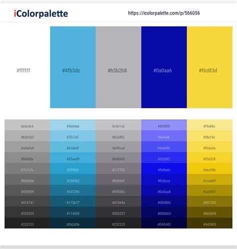 latest color schemes  yellow color tone combinations  icolorpalette