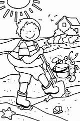 Coloring Pages Summer Print Color Printable Kids sketch template