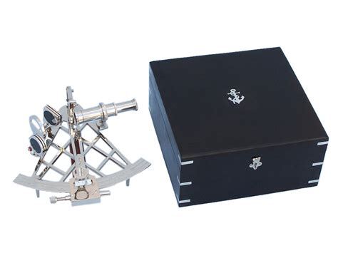 buy admiral s chrome sextant 12 inch with black rosewood