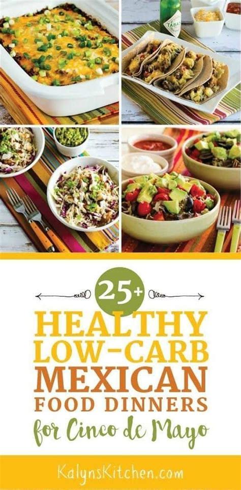 Twenty Five Healthy Low Carb Mexican Food Dinners