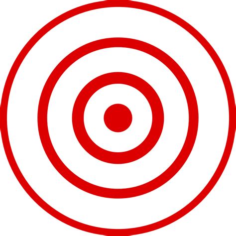 bullseye image clipart