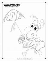 Coloring Pages Sheets Ant Wordworld Disney Word Kids Kite Drawings Sketchite Printable sketch template