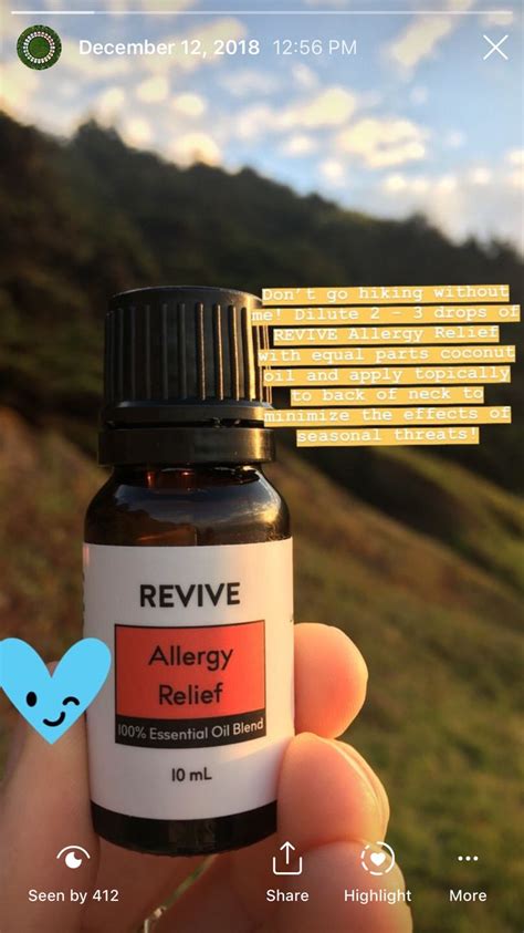 allergy relief revive essential oils in 2021 essential