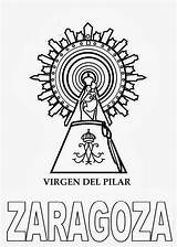 Pilar Virgen Fiestas Falta Erlijioko Irakaslea sketch template