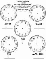 Colorat Lucru Pagini Ceasuri Rugaciune Copii Comportament Buna Bunul Fapta și sketch template
