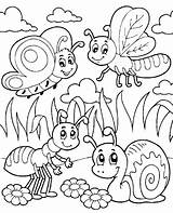 Bugs Insect Insects Topcoloringpages Bestcoloringpagesforkids Coloringstar Spiders Surfnetkids Insectos Snail Ant Pintar Patrones Getcolorings sketch template