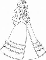 Prenses Boyama Colorear Princesse Princesa Sayfası Myloview Prinzessinnen Bailarina Prinzessin Resmi çıktı Sayfaları Makalenin Okuloncesitr Kaynağı Vinilo sketch template