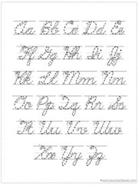 printable cursive alphabet letter worksheets cursive alphabet