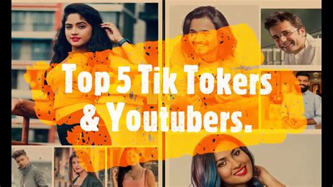 top 5 youtuber and tiktokers must watch tiktokvsyoutube