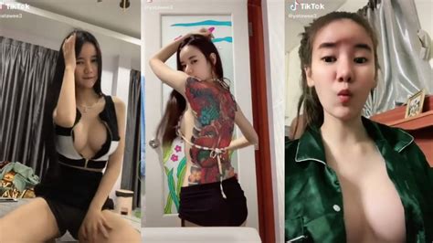 Tik Tok Viral Goyangan Cewek Sexy Bertato Youtube