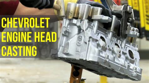 chevrolet engine head casting youtube