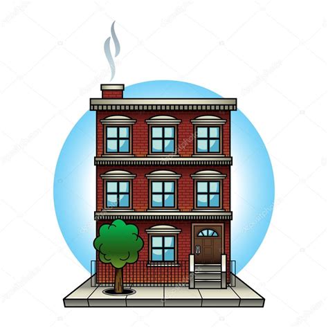 apartment building vector stock vector  briangoff