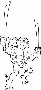 Leonardo Coloring Tmnt Pages Ninja Turtles Rocksteady Bebop Template Springfield Punx sketch template