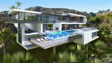 passion  luxury contemporary mansions  sunset plaza drive la