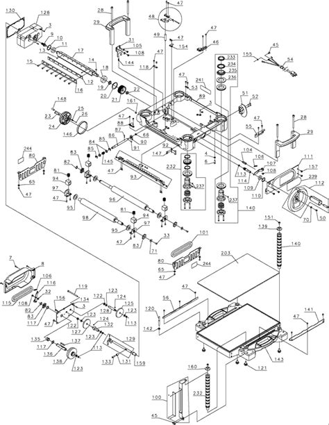 dewalt  planer parts diagram