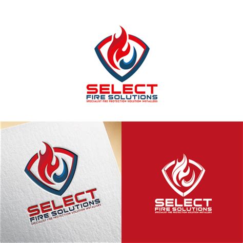 simple  professional logo   fire protection business logo design contest