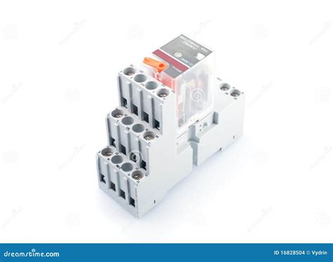 electric switching relay stock photo image  precision