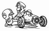 Mario Kart Coloring Pages Color Printable Drawing Wii Print Super Kids Colouring Donkey Draw Game Wecoloringpage Customization Kong Getdrawings Games sketch template