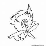 Pokemon Celebi Coloring Pages Ex Advanced Color Printable Pokémon Print Colouring Picgifs Drawings Fairy Book Getdrawings Tv Series Mandala Sketch sketch template