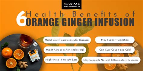 health benefits  orange ginger infusion te