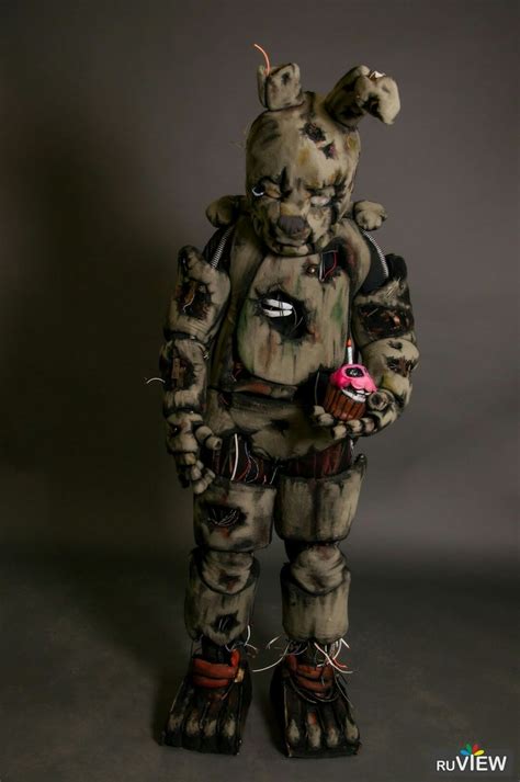 Springtrap Costume Fnaf Cosplay Five Nights At Freddy S Etsy