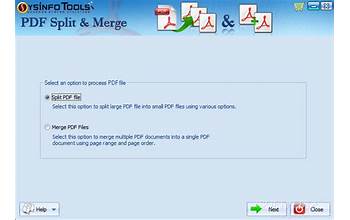 SysInfoTools PDF Split and Merge screenshot #2
