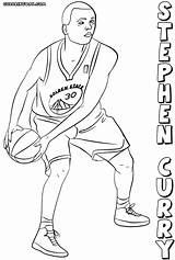Curry Coloring Stephen Pages Nba Printable Basketball Print Player Drawing Warriors Golden State Kids Sheets Book Sports Scribblefun Easy Sketch sketch template