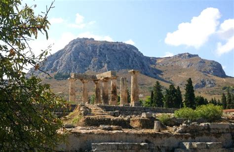 oud korinthe peloponnesos vakantie tips en info ancient corinth