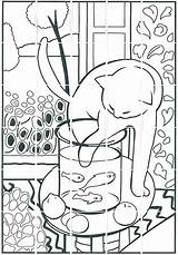 Matisse Colouring Artprojectsforkids Collaborative Quadri Editor Visuales Goldfish Imgeditor Farbkreis Recreate Elementare Famosi Dipingere Murale Trabajos Cuadros Delaney Gq Editorial sketch template