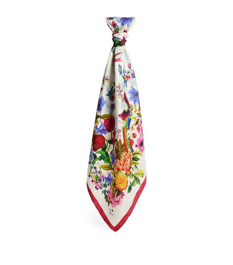weekend max mara x lily aldridge silk floral scarf harrods be