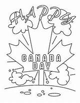 Coloring Pages Canada Kids sketch template