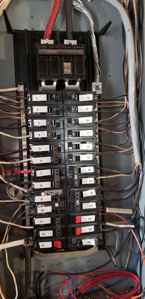 electrical     panel  grounded     main breaker home improvement