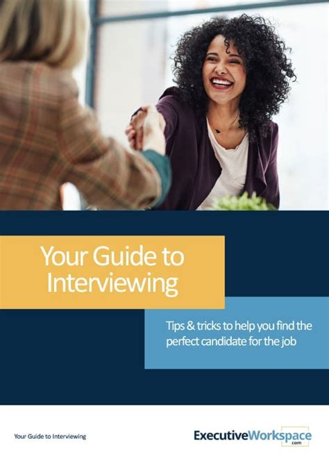 interview guide   executive workspace