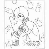 Peep Xcolorings sketch template
