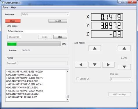 mechanica software grbl controller