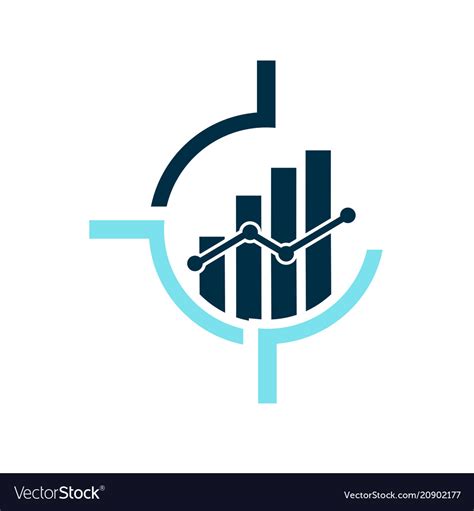 investment logo royalty  vector image vectorstock
