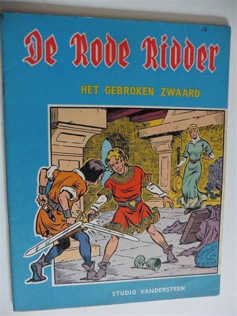 de rode ridder  het gebroken zwaard geheftet catawiki